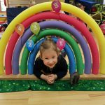 Sofia feiert ihren 5. Geburtstag im Kindergarten