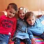 Hannah- 4 Jahre- mit Andreas und Lena
